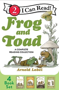 Frog and Toad: A Complete Reading Collection: Box Set of all 4 Books From the Classic Animal Friendship Adventure Series, Great for Growing Skills Early Literacy Development Kids [ages 4-8]