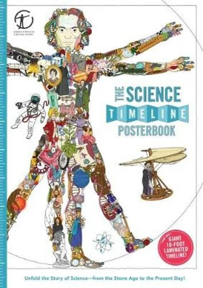 The Science Timeline Posterbook: Unfold the Story of Inventions—from the Stone Age to the Present Day!