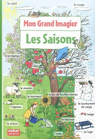 Mon grand imagier, Vol. 3. Les saisons