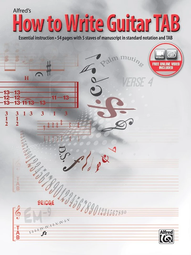 Alfred's Guitar Practice Planner: Customizable Weekly Organizer For Teachers And Students, Book And Online Video