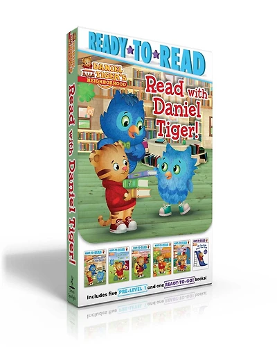 Read with Daniel Tiger! (Boxed Set): Books Are the Best; Clean-Up Time!; Daniel Goes Camping!; Daniel Visits a Pumpkin Patch; My Family Is Special; We Can Ride Down the Slide