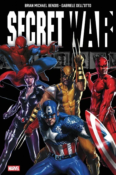 Secret War By Brian Michael Bendis Omnibus Gabriele Dell'Otto Classic Costumes Cover