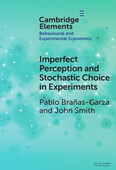 Imperfect Perception and Stochastic Choice Experiments