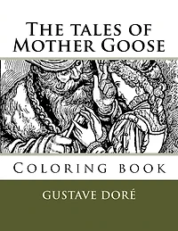 The tales of Mother Goose: Coloring book