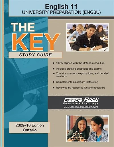 English 11 University Prep (Ontario): The KEY Study Guide