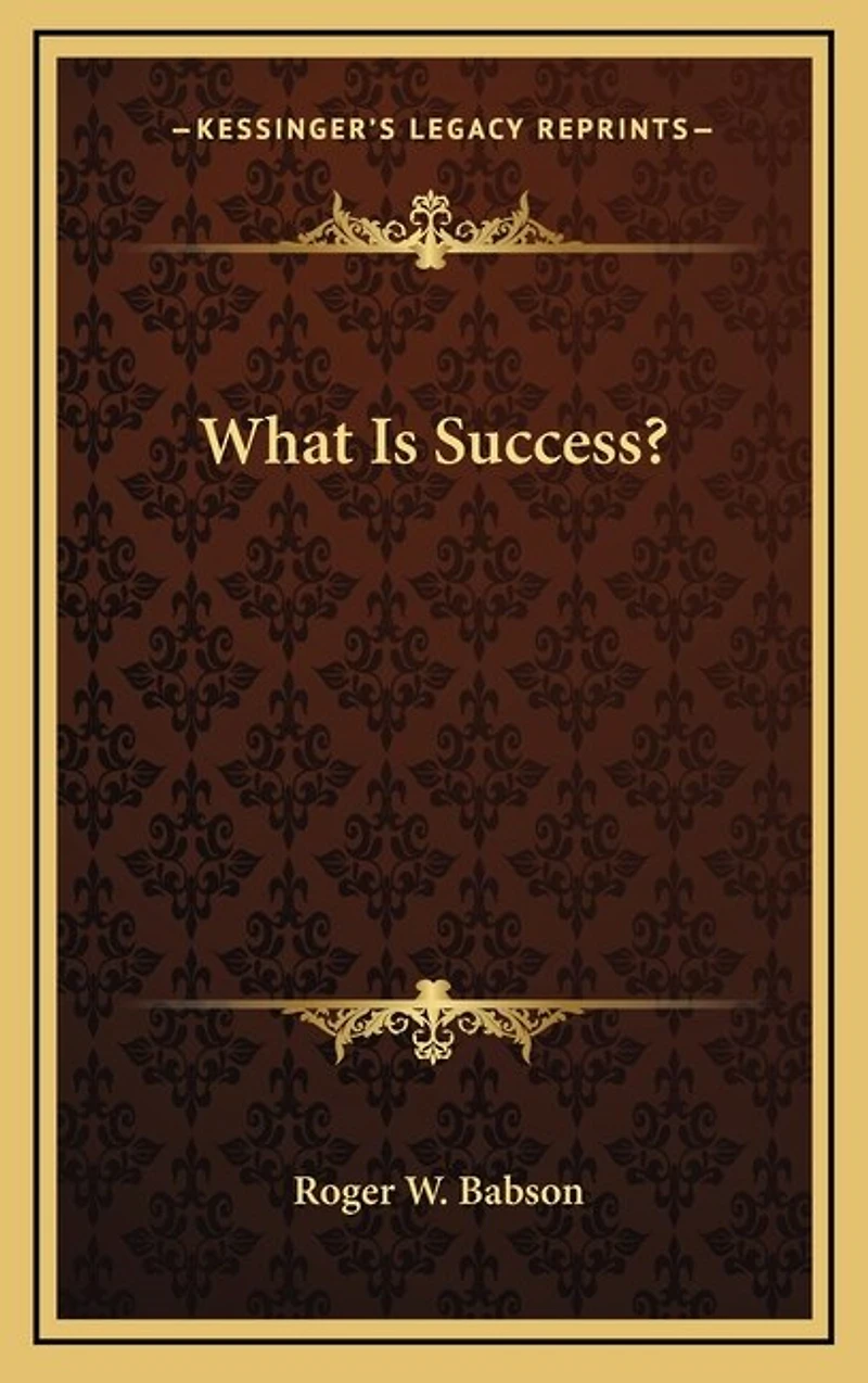 What Is Success?
