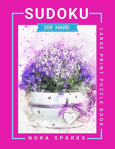 Life Is Tough But So Are You: Large Print Sudoku Puzzle Book For Adult & Seniors With Solutions - One Puzzle Per Page - 200 Hard Sudoku Puzzles With Answers - Brain Games & Logic Games For Adults - Christmas Secret Santa & White Elephant Gift