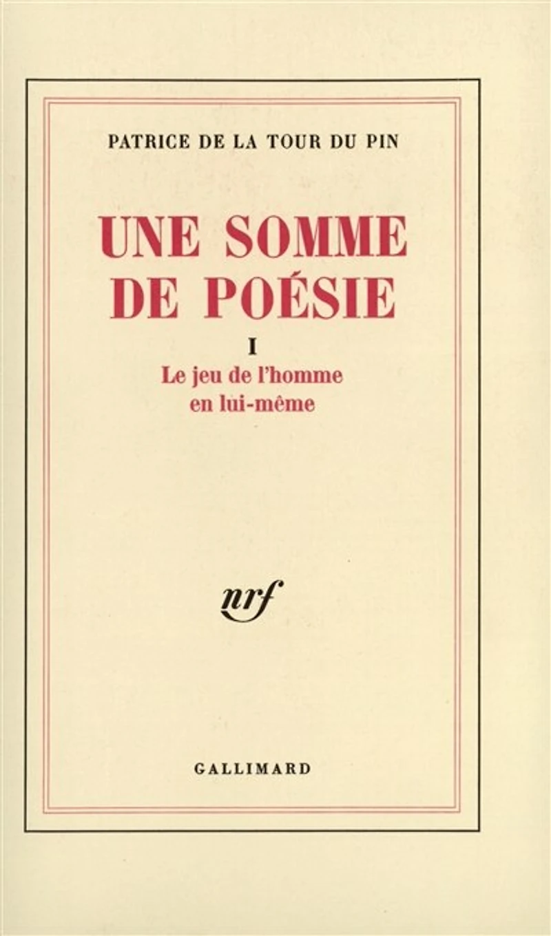 Le Jeu de l'homme en lui-même