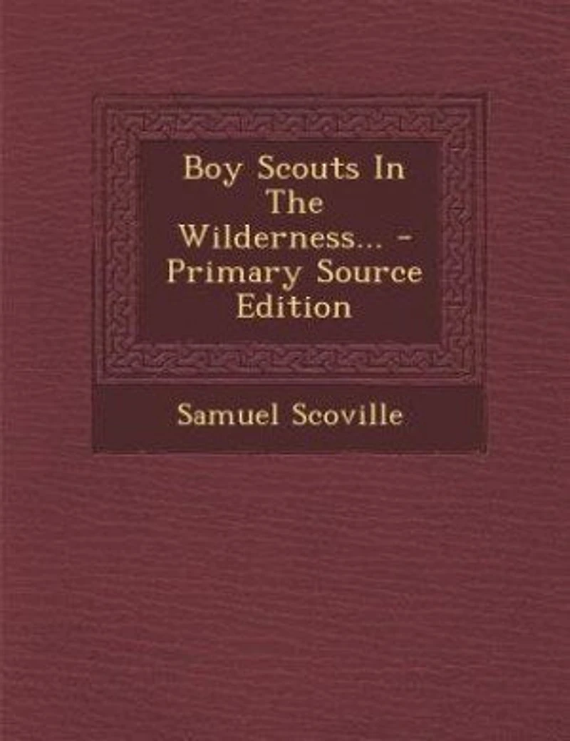 Boy Scouts The Wilderness