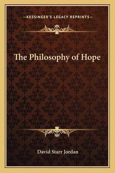 The Philosophy of Hope