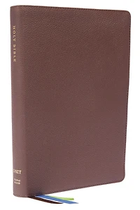 Net Bible, Thinline Large Print, Leathersoft, Black, Comfort Print: Holy Bible