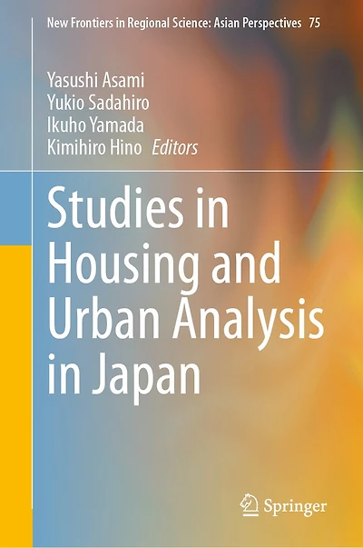 Studies Housing and Urban Analysis Japan