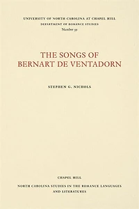 The Songs of Bernart de Ventadorn