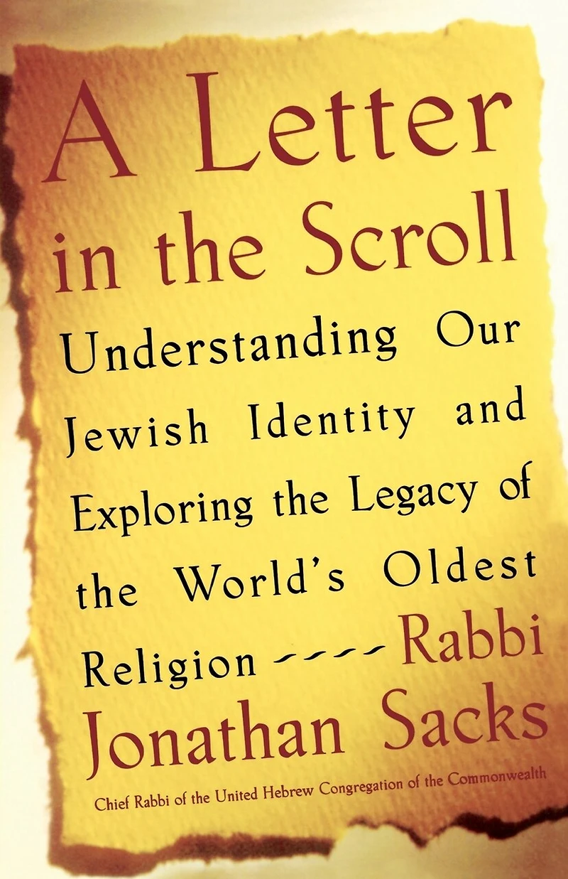 A Letter the Scroll: Understanding Our Jewish Identity and Exploring Legacy of World's Oldest Religion
