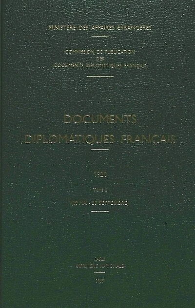 Documents diplomatiques fran�ais: 1920. Tome II. (19 mai - 23 septembre)