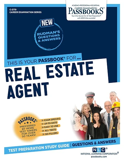 Real Estate Agent (C-2179): Passbooks Study Guide