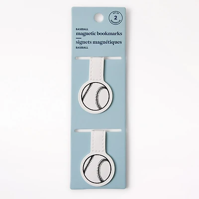 Set Of 2 Magnetic Bookmarks Golf Ball