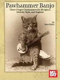 Pawhammer Banjo Three-Finger Clawhammer for Bluegrass, Melodic Style, and Ragtime