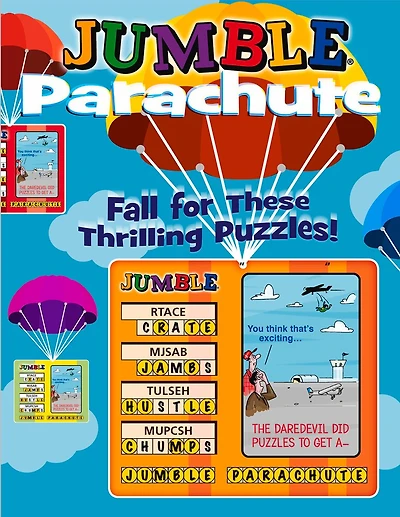 Jumble® Parachute: Fall For These Thrilling Puzzles!