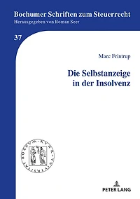 Die Selbstanzeige der Insolvenz