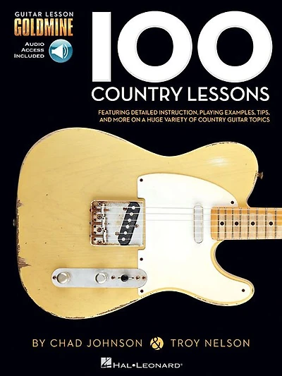 100 Country Lessons: Guitar Lesson Goldmine Series