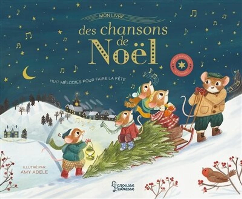 Mon livre des chansons de Noël : huit mélodies pour faire la fête: huit mélodies pour faire la fête