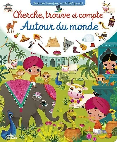Autour du monde: cherche, trouve et compte