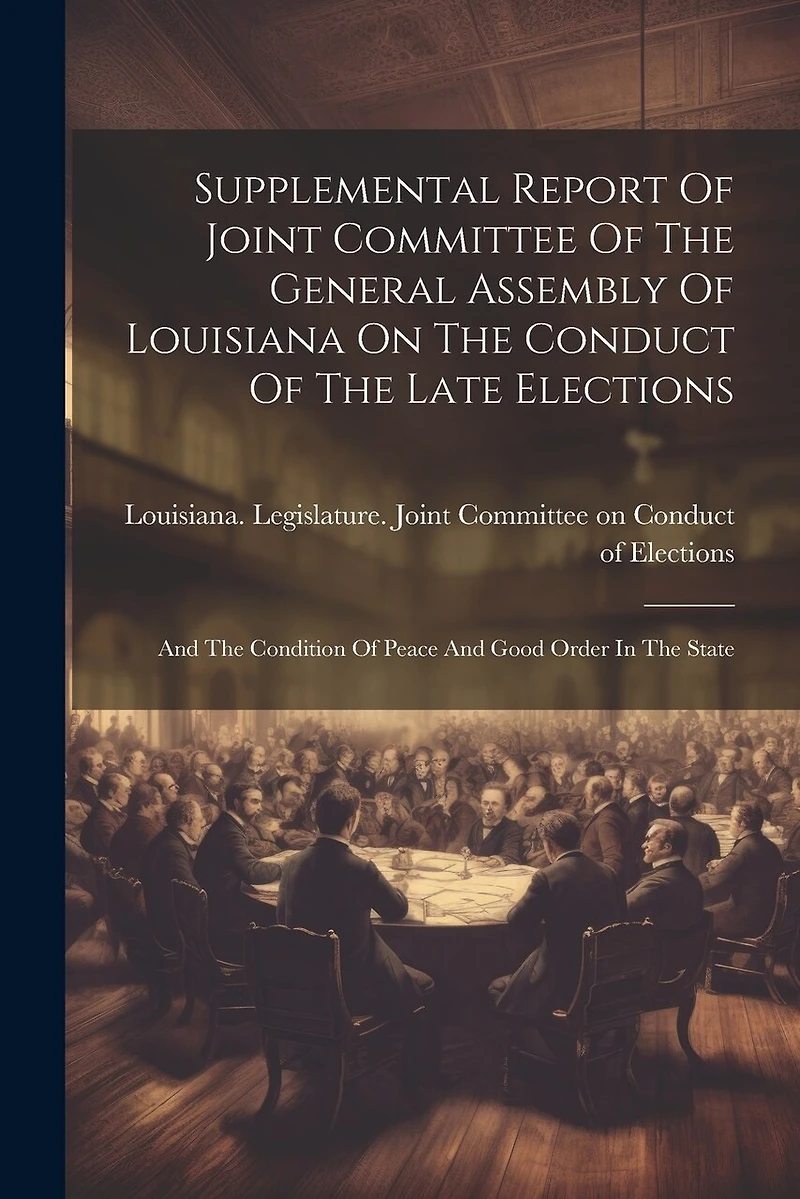 Supplemental Report Of Joint Committee Of The General Assembly Of Louisiana On The Conduct Of The Late Elections: And The Condition Of Peace And Good Order In The State