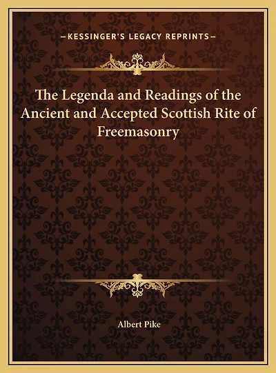 The Legenda and Readings of the Ancient and Accepted Scottish Rite of Freemasonry
