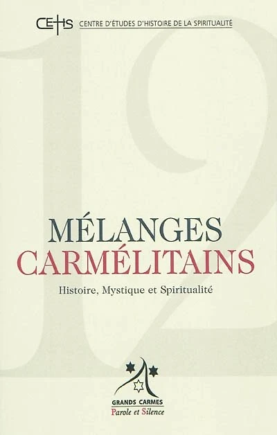Mélanges carmélitains, n°12