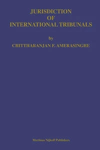 Jurisdiction of International Tribunals