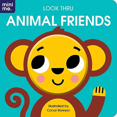 Look Thru: Animal Friends: Board book with fun cut-outs!