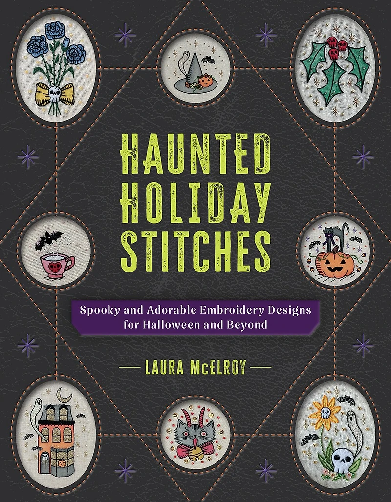 Haunted Holiday Stitches: Spooky and Adorable Embroidery Designs for Halloween Beyond