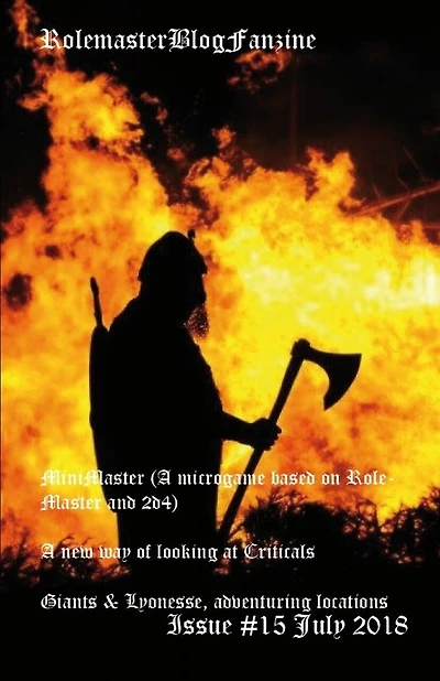 Rolemaster Fanzine: Issue 15