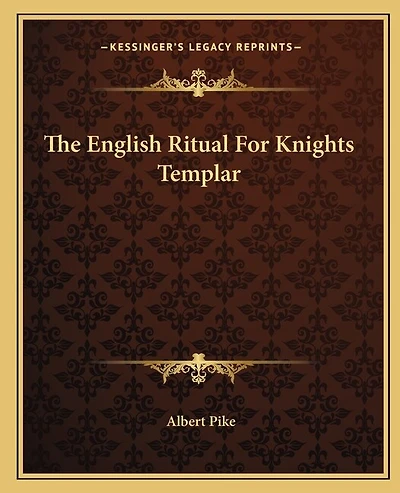 The English Ritual For Knights Templar