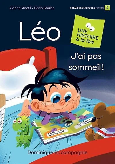 Léo  - J’ai pas sommeil !: Niveau de lecture 2