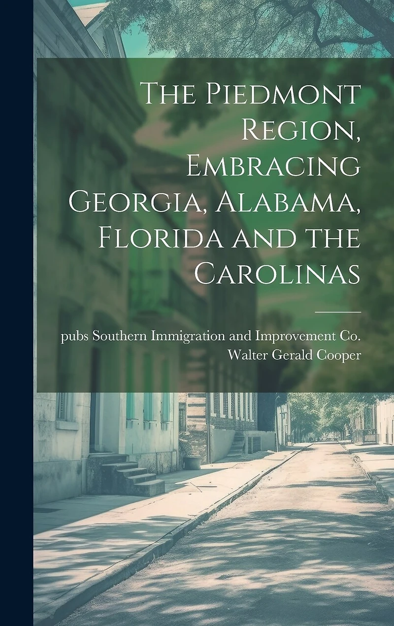 The Piedmont Region, Embracing Georgia, Alabama, Florida and the Carolinas
