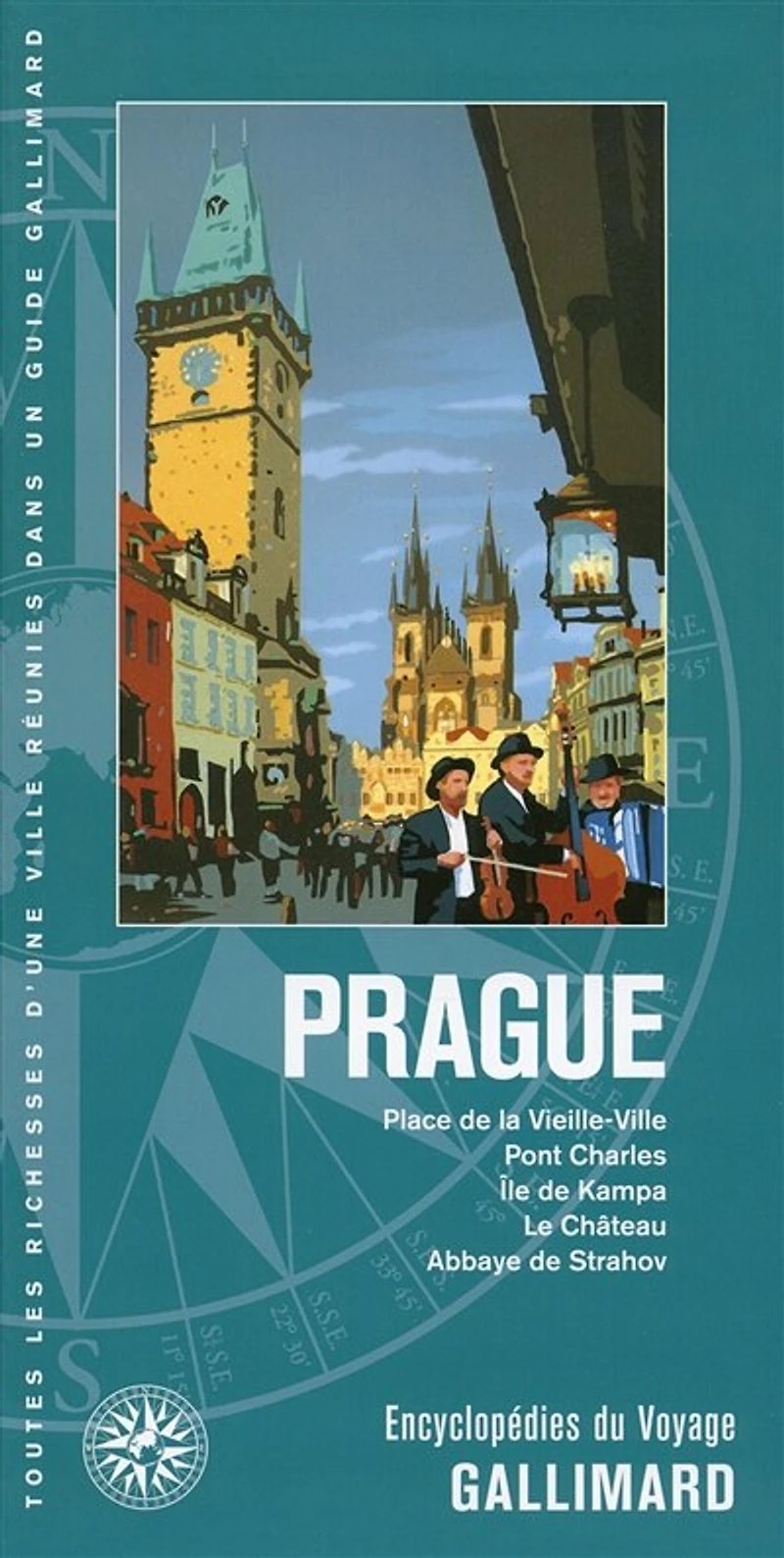 Prague: place de la Vieille-Ville, pont Charles, île Kampa, le Château, abbaye Strahov