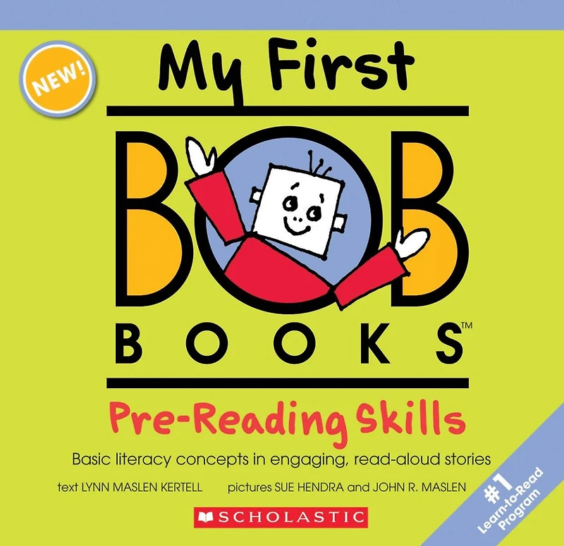 My First Bob Books - Pre-Reading Skills Box Set of 12 Paperbacks | Decodable Phonics, Ages 3 and up, Pre-K (Reading Readiness)