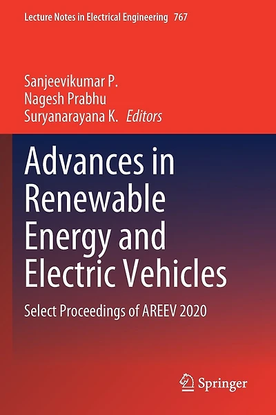 Advances In Renewable Energy And Electric Vehicles: Select Proceedings Of Areev 2020