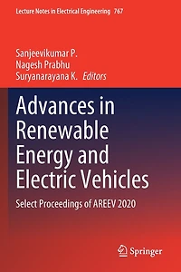 Advances In Renewable Energy And Electric Vehicles: Select Proceedings Of Areev 2020