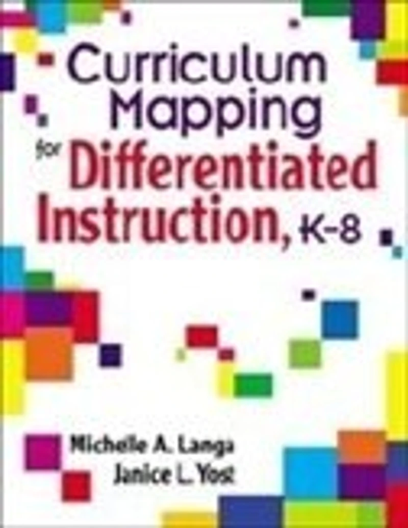 Curriculum Mapping For Differentiated Instruction,