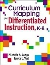 Curriculum Mapping For Differentiated Instruction,