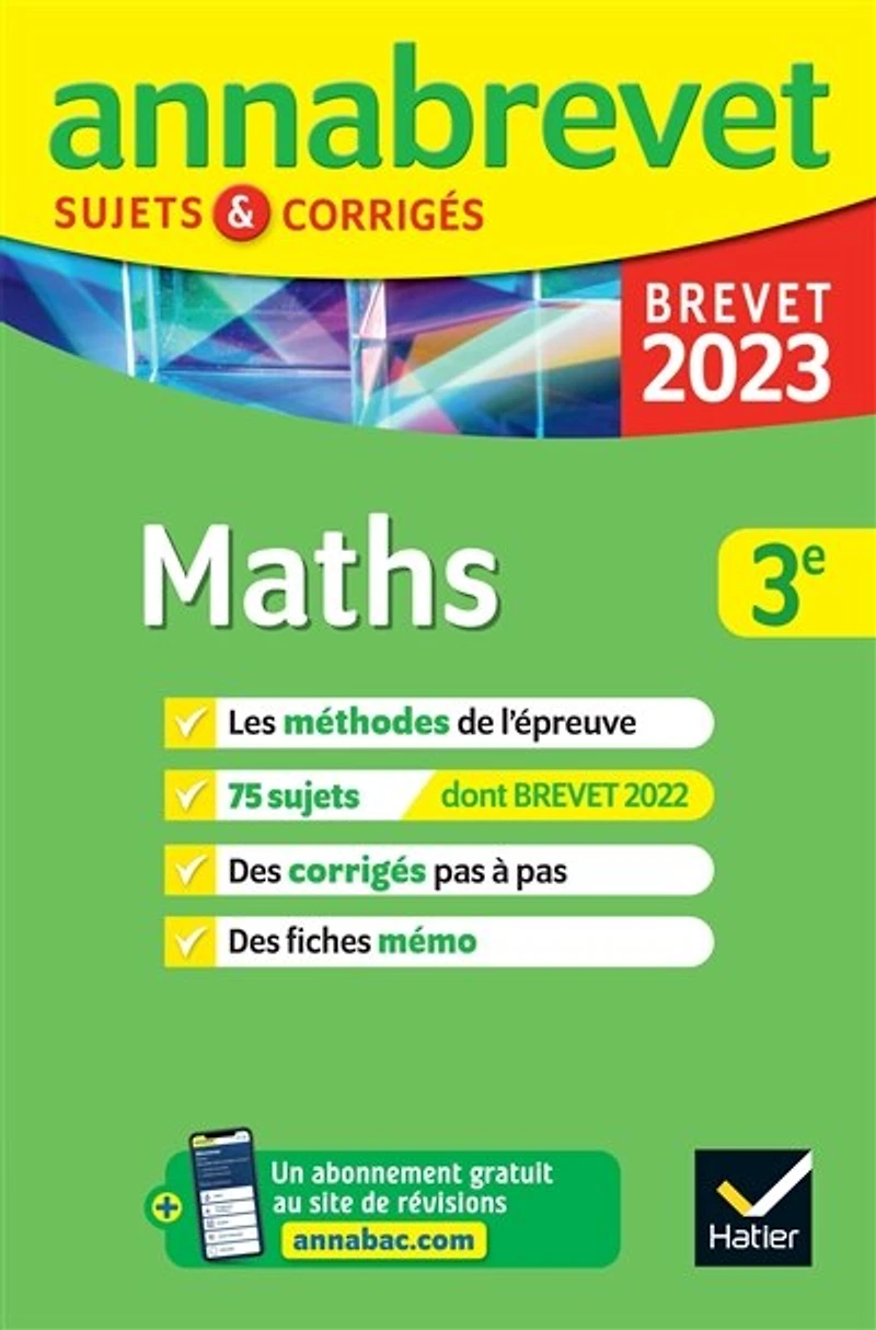 Maths 3e: nouveau brevet 2025