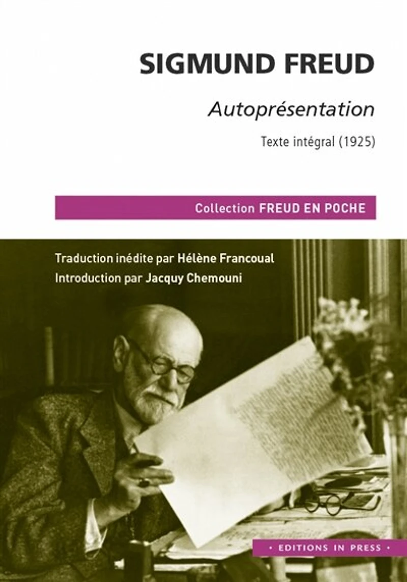Autoprésentation: texte intégral (1925)