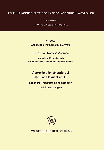 Approximationstheorie Auf Der Einheitskugel Im R3