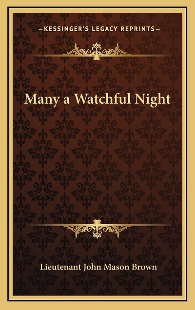 Many a Watchful Night