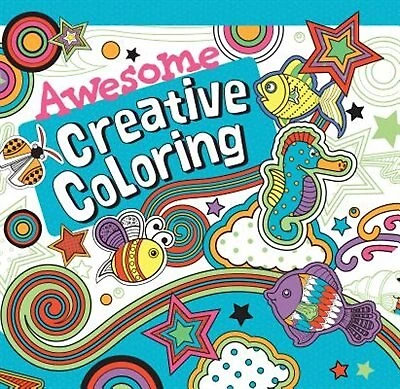 AWESOME ARTY COLOURING