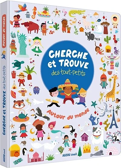 Cherche et trouve des tout-petits: autour du monde