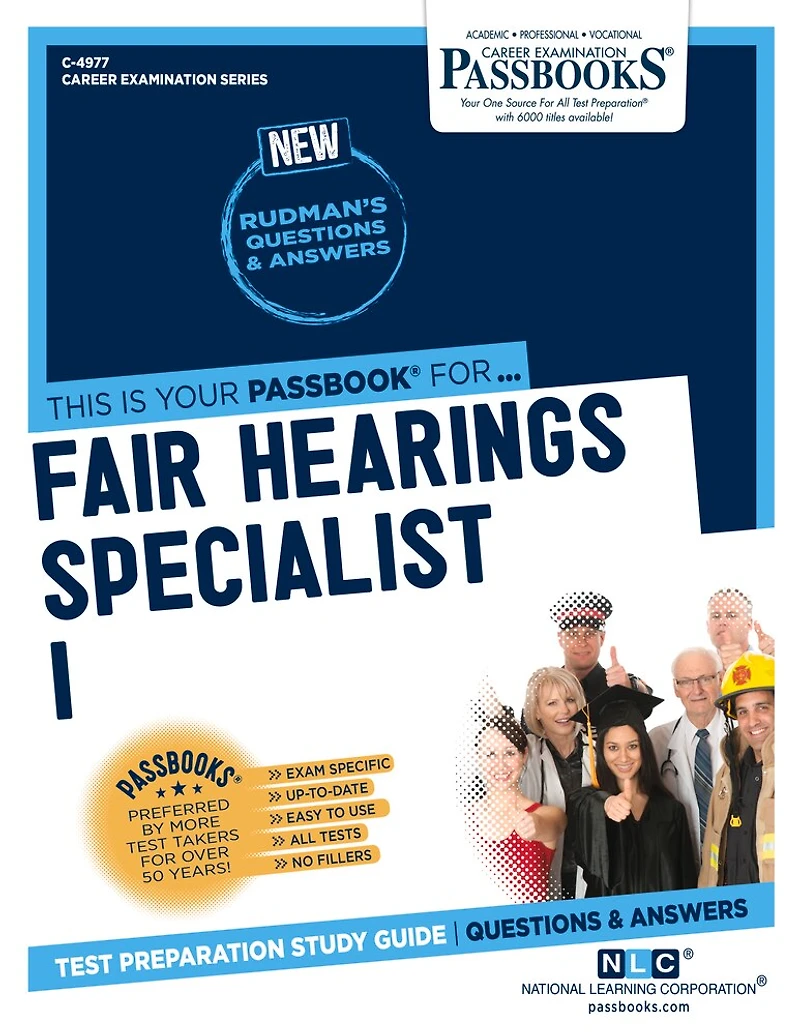 Fair Hearings Specialist I (C-4977): Passbooks Study Guide